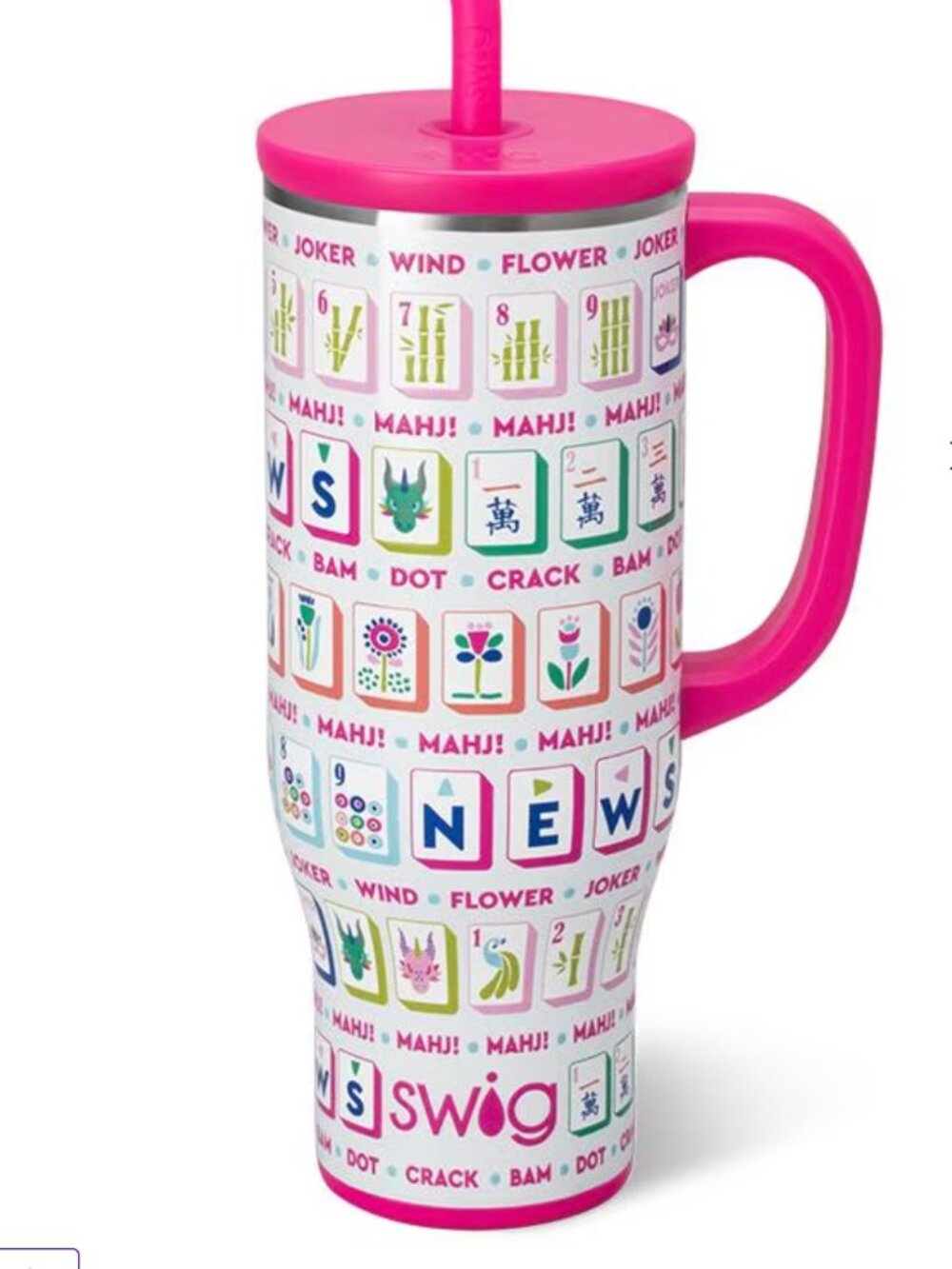 30 Oz Mahjong Mega Cup